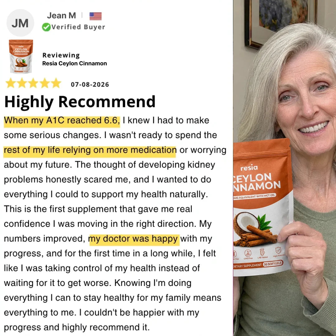 Ceylon Cinnamon 7200mg Equivalent with MCT Oil